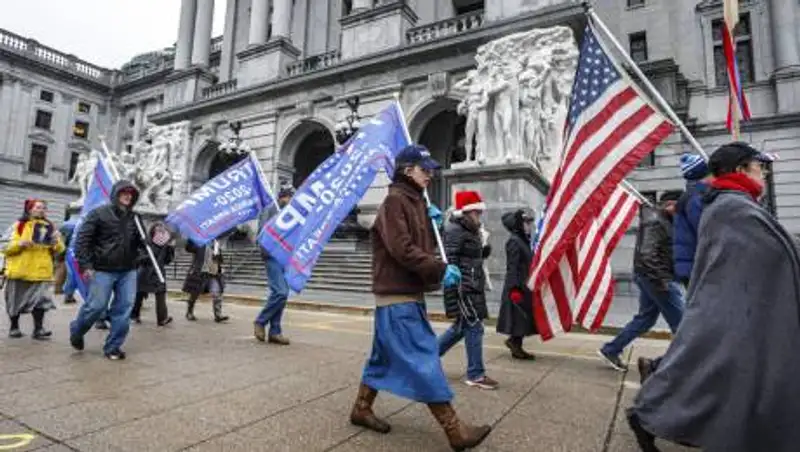 Сторонники Трампа пошли на штурм Капитолия в Вашингтоне