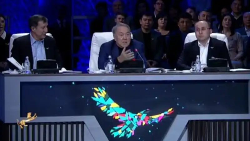 Опубликованы кадры выступления Назарбаева о правах женщин