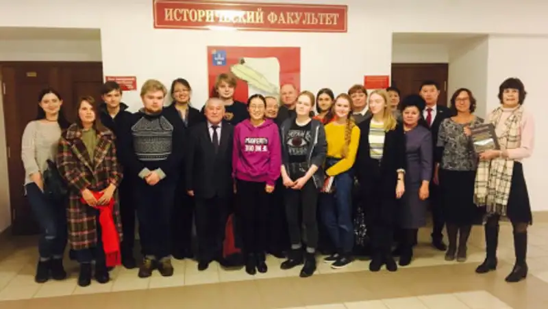 Казаxстанские археологи рассказали студентам МГУ о древней истории Великой степи