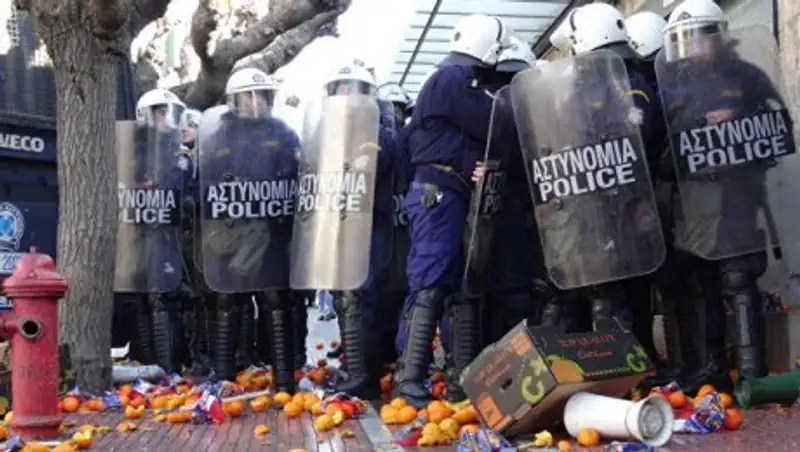 В Греции фермеры продолжают акции протеста по всей стране