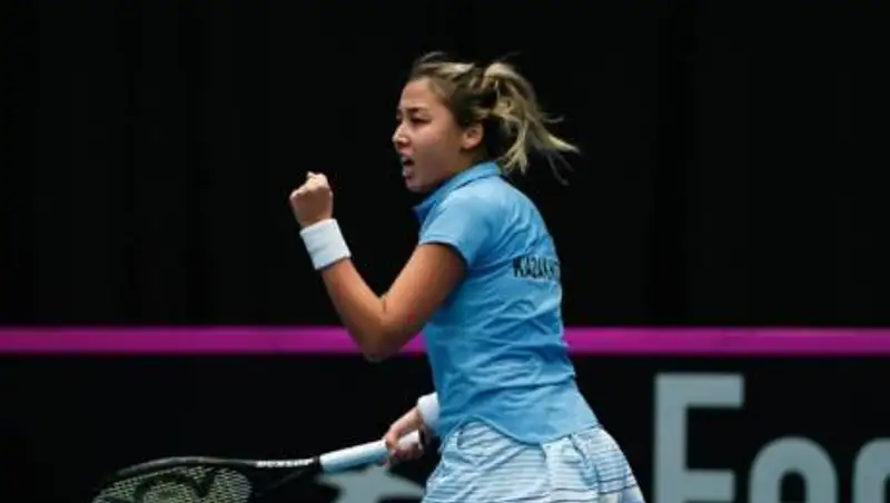 Зарина Дияс вышла в четвертьфинал теннисного турнира в Лозанне