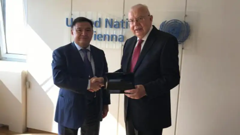 Казахстанская делегация выступила с докладом в Вене