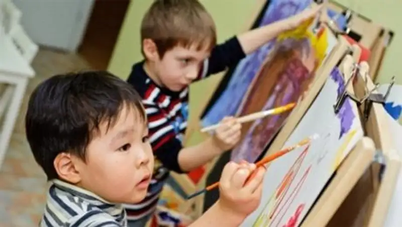 Юные художники из 5 стран приняли участие в конкурсе-фестивале в Астане