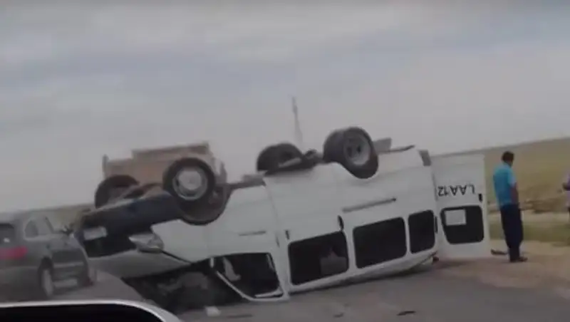 В ДТП на автотрассе Актау-Жанаозен серьезные травмы получили три человека