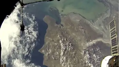 рк, каспийское море, космос, видео, фото - Новости Zakon.kz от 15.02.2022 13:29