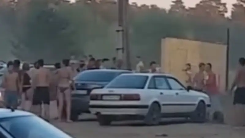 В ДВД ВКО прокомментировали видео потасовки на берегу Шульбинского водохранилища