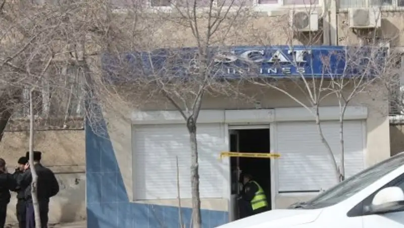 По факту ограбления кассы авиакомпании SCAT в Актау ведется досудебное расследование