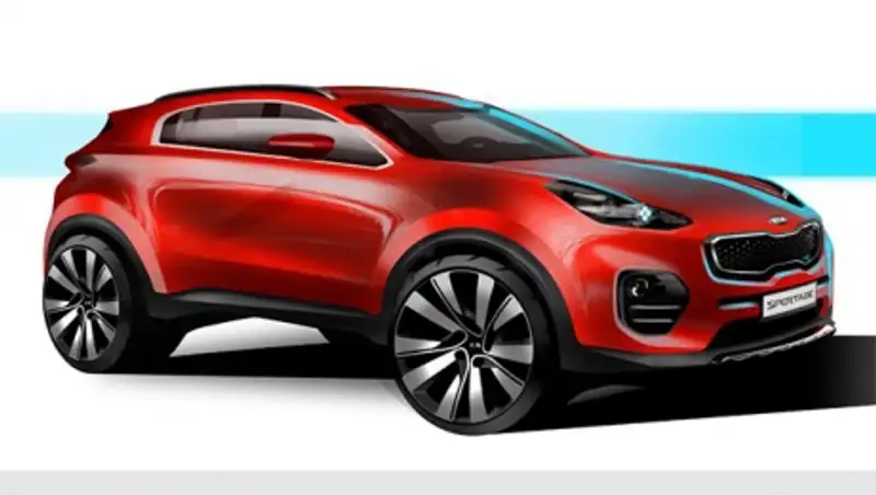 KIA раскрыла дизайн нового Sportage