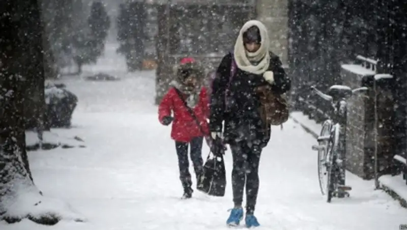 В Нью-Йорке готовятся к #Snowmageddon2015