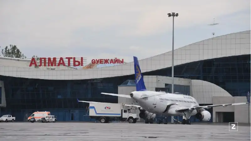 Аэропорт Алматы временно не работает