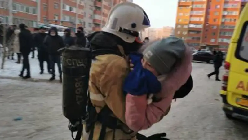 57 человек спасли пожарные Актобе