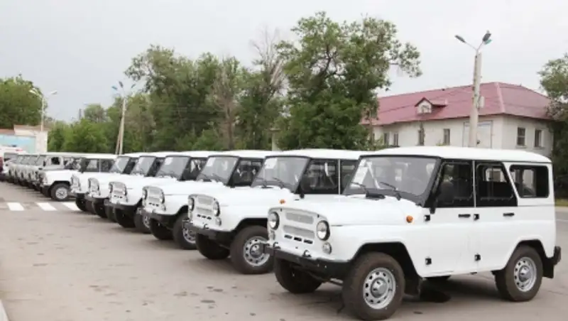 Лесничие Жамбылской области получили 15 новых автомашин