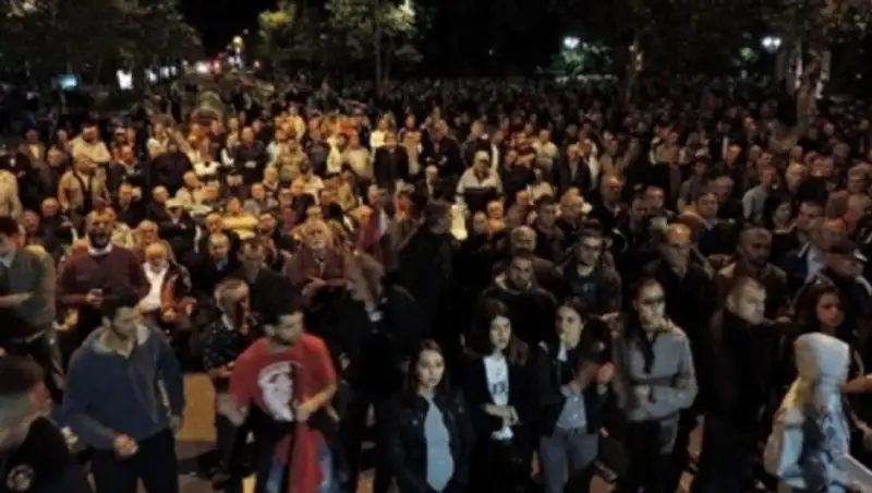 В Черногории произошли столкновения демонстрантов с полицией