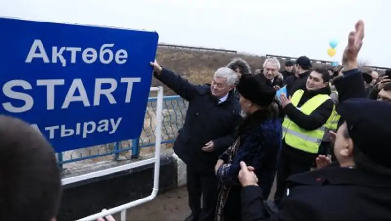 Начата реконструкция автодороги «Актобе – Атырау»