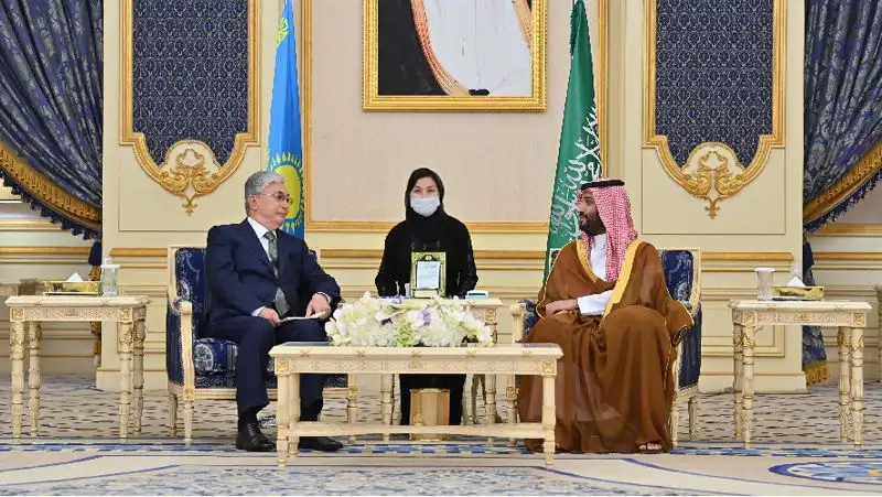 президент Казахстана в Саудовской Аравии, фото - Новости Zakon.kz от 24.07.2022 06:15