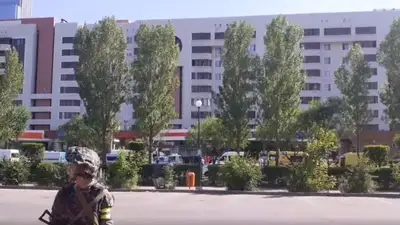 Астана, захват банка, заложники, фото - Новости Zakon.kz от 18.06.2023 17:21
