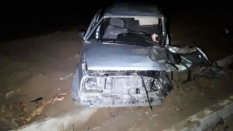 В Алматы «лоб в лоб» столкнулись две машины