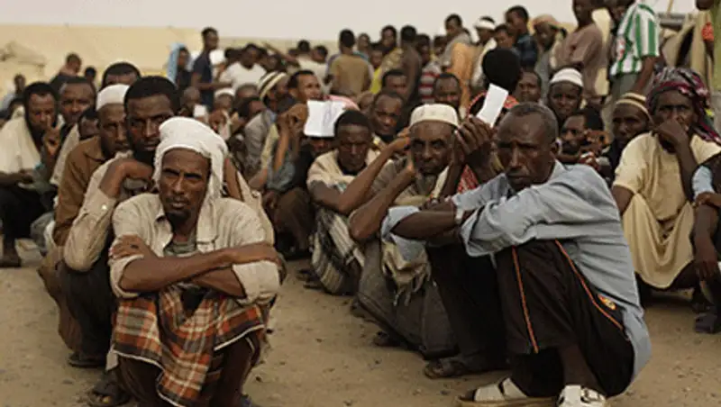 Саудовским властям сдались 23 тысячи эфиопских нелегалов, фото - Новости Zakon.kz от 15.11.2013 02:55