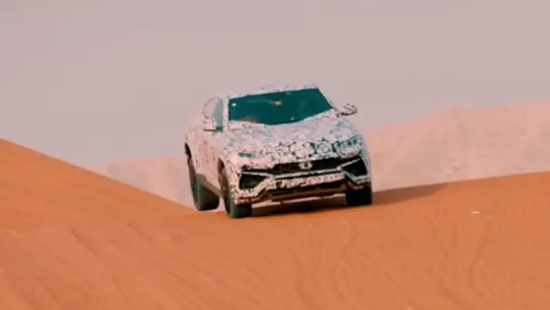 Lamborghini показал свой суперкроссовер на видео