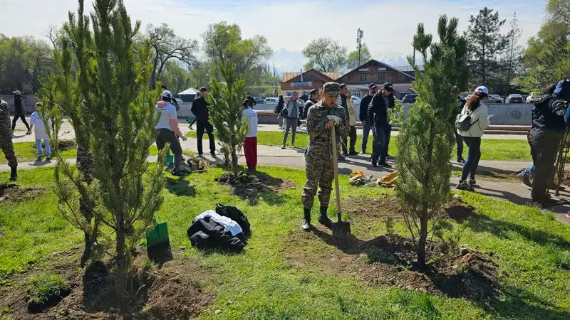 ученики военно-технической школы в Алматы, фото - Новости Zakon.kz от 22.04.2023 17:56