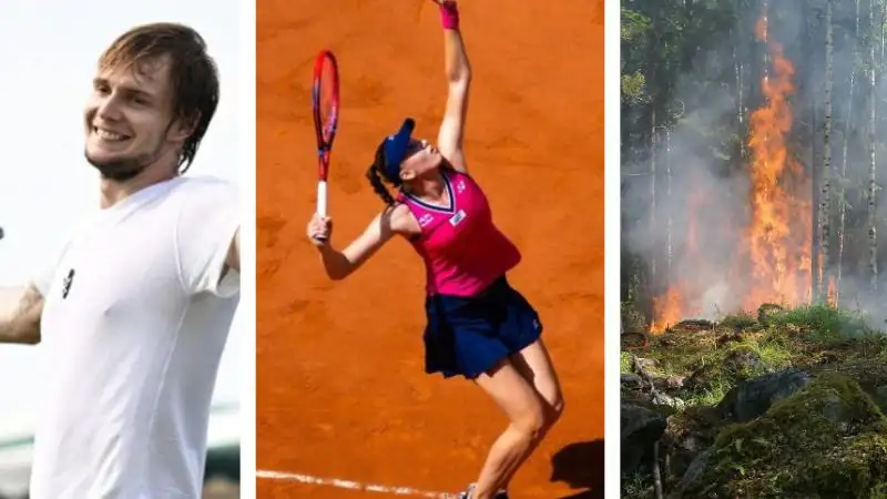 Главное к утру: успехи теннисистов, казахстанское кино во Франции и очередной крупный пожар на востоке , фото - Новости Zakon.kz от 07.07.2023 07:49