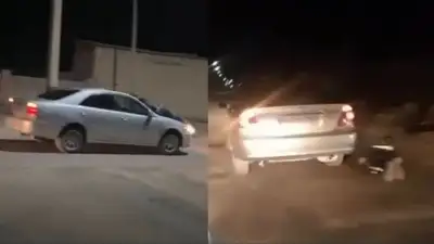 Автомобилист наехал на двух полицейских в Кызылорде