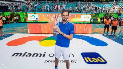 Теннис Чемпион турнира Майами, фото - Новости Zakon.kz от 03.04.2023 12:15