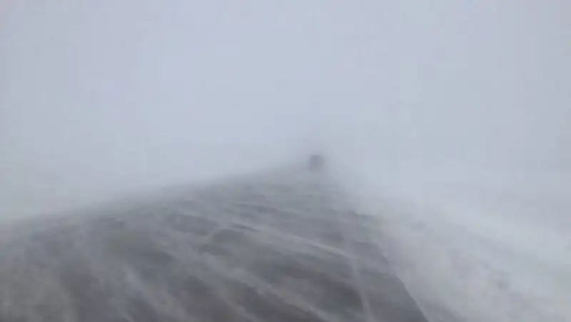 Движение на трассе Нур-Султан-Павлодар закрыто из-за метели