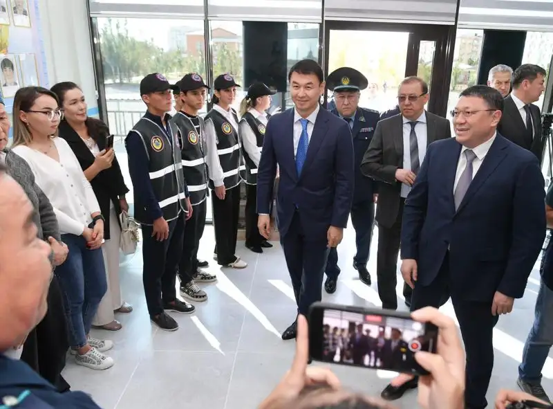 В Туркестане открыли участковый пост полиции нового типа, фото - Новости Zakon.kz от 14.09.2023 15:25