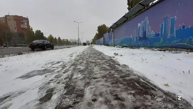 Низовая метель, гололед и порывистый ветер ожидаются в Казахстане