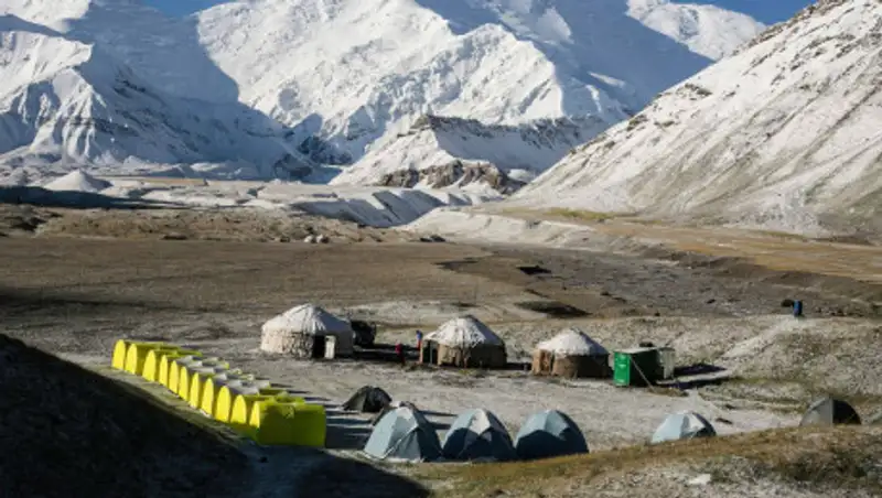 Российский альпинист пропал в горах Кыргызстана