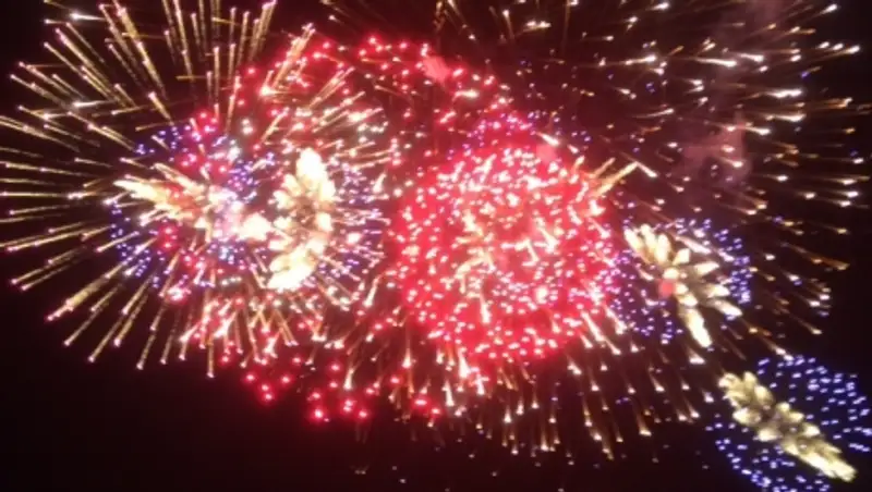 Празднование Дня города в Астане завершилось фейерверком