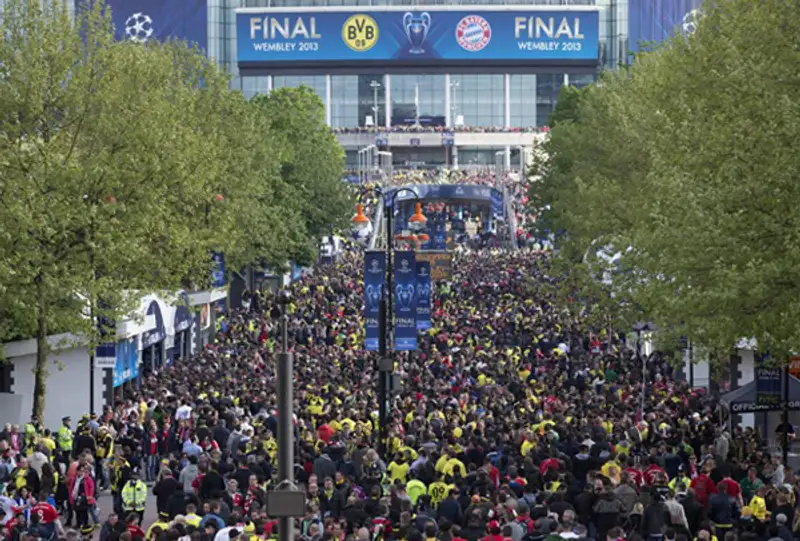 «Бавария» выиграла Лигу чемпионов, фото - Новости Zakon.kz от 26.05.2013 15:00