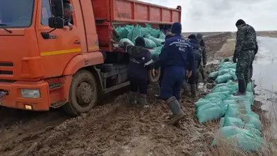 Подготовка Костанайской области к паводковому периоду 2023 года, фото - Новости Zakon.kz от 17.03.2023 20:23
