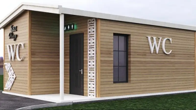 Показали новые придорожные туалеты Казахстана