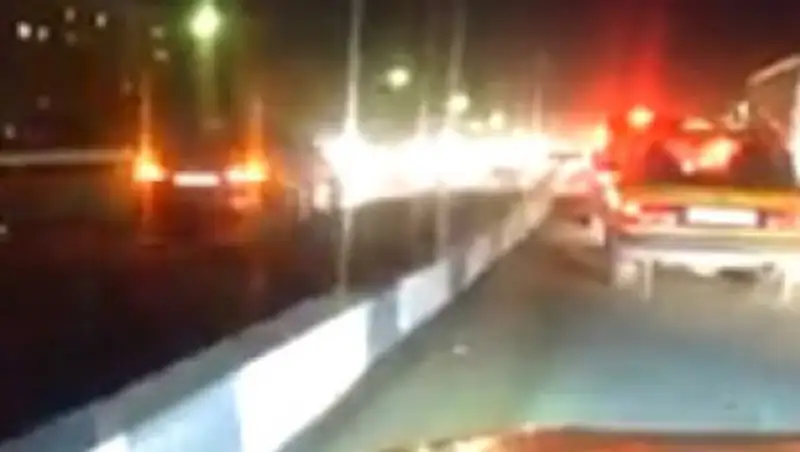 В Уральске автомобиль Нацбюро по противодействию коррупции ездил по встречке