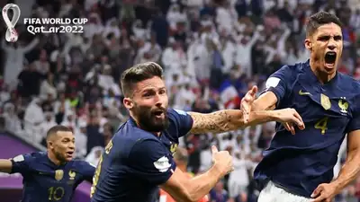 Франция обыграла Англию и обеспечила себе место в полуфинале, фото - Новости Zakon.kz от 11.12.2022 03:12