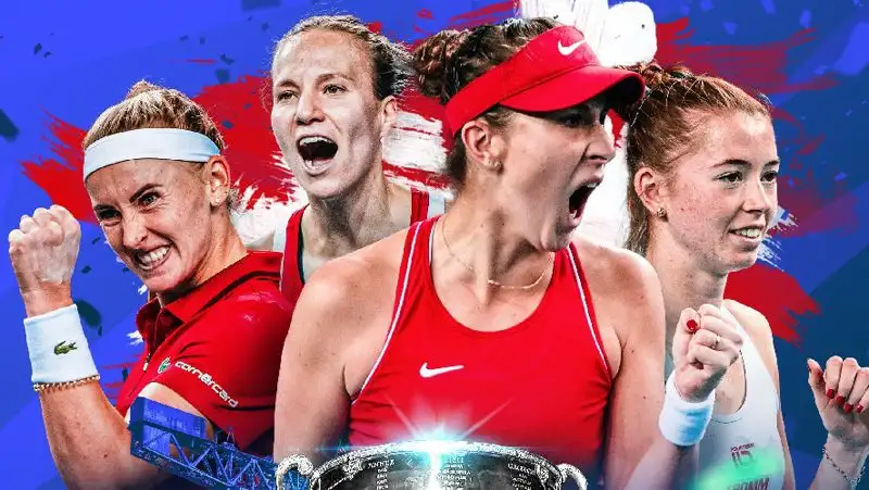 Швейцария впервые стала победителем женского командного ЧМ-2022 по теннису