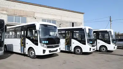 Самые топовые современные автобусы появились в Уральске
