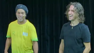 Легенды ФК "Барселона" сыграют с командой президента Кыргызстана, фото - Новости Zakon.kz от 29.08.2023 13:44