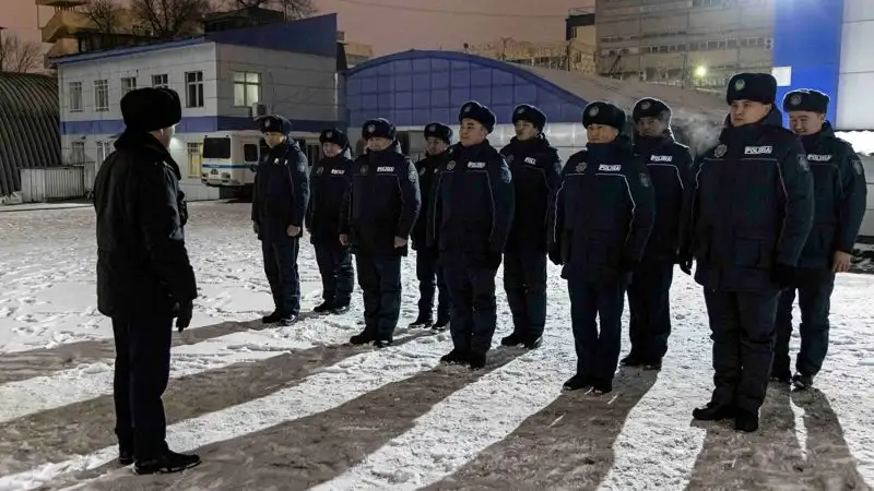 Полиция , фото - Новости Zakon.kz от 13.01.2023 11:40