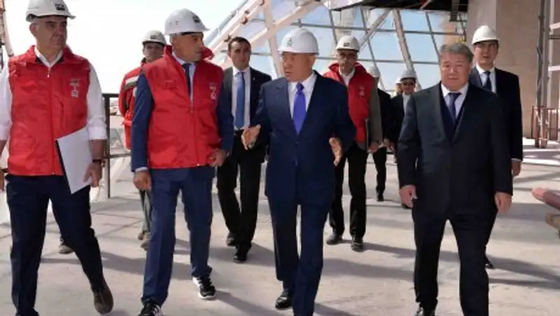 Нурсултан Назарбаев посетил Выставочный комплекс «Астана ЭКСПО-2017»