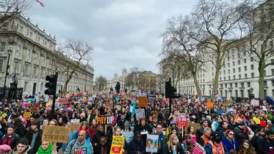 В Лондоне проходит крупнейшая за десятилетие забастовка, фото - Новости Zakon.kz от 02.02.2023 01:49