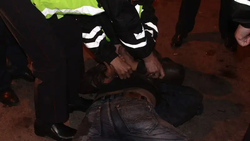 Задержание наркодилеров в Нур-Султане попало на видео