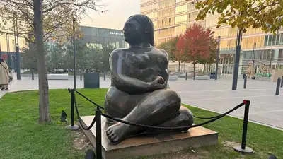 Топ необычных скульптур в Алматы, фото - Новости Zakon.kz от 06.11.2023 16:22