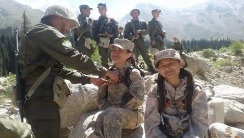 50 алматинских юнармейцев прошли горную подготовку на летних каникулах