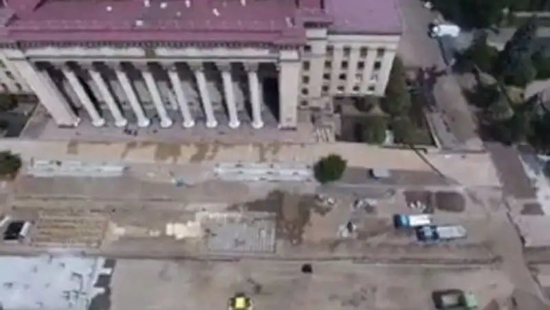 "Раскопанный" Алматы показали на видео с квадрокоптера