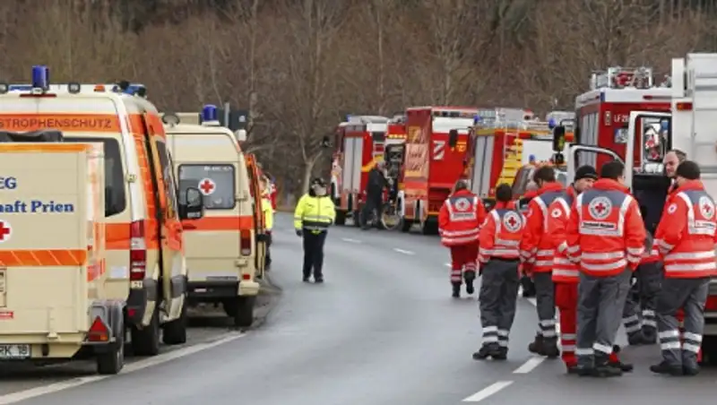 Полиция Германии считает причиной крушения поездов несчастный случай