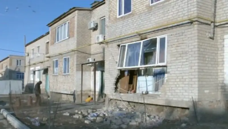 В двух многоэтажках Кызылорды прогремел взрыв газа