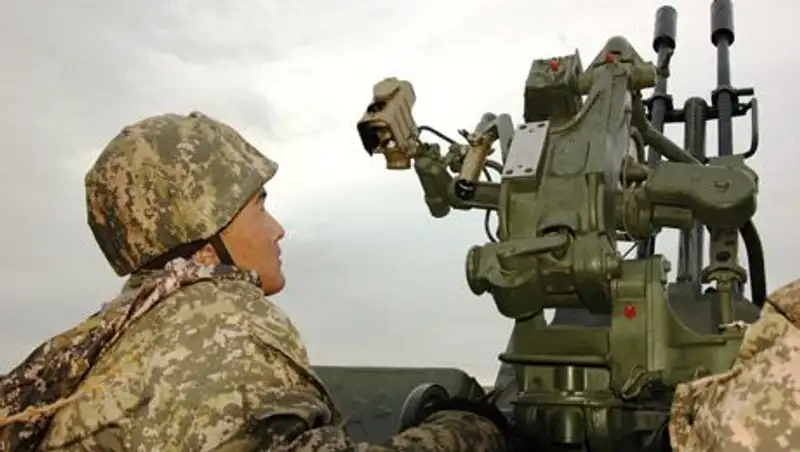 Лагерный сбор артиллерийских подразделений начался в Аэромобильных войсках ВС РК 